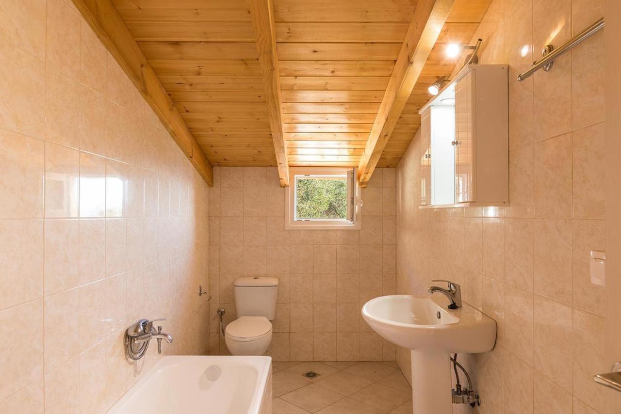 Luxury Loft Apartment With Pool - Pelekas Beach, Corfu Kültér fotó